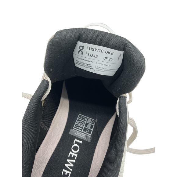 Loewe Cloudtilt 2.0 White Polyester Sneaker Size 10 - NWT - Picture 4 of 6